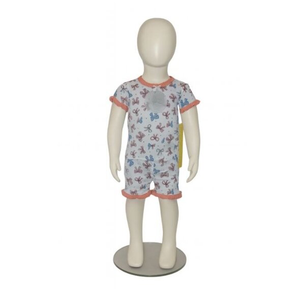 Milkberry Bamboo Pajama Set | Toddler Girl Size 24 Months | Butterfly Print - Picture 1 of 9